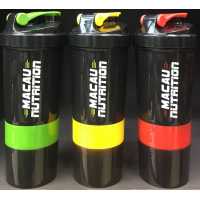 Macau Nutrition 3 in 1 Compartments Shaker - 500ml